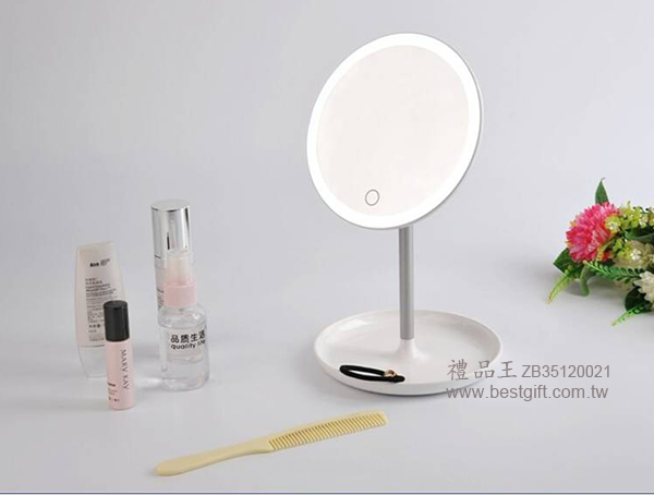 LED時尚圓形台鏡  商品貨號: ZB35120021